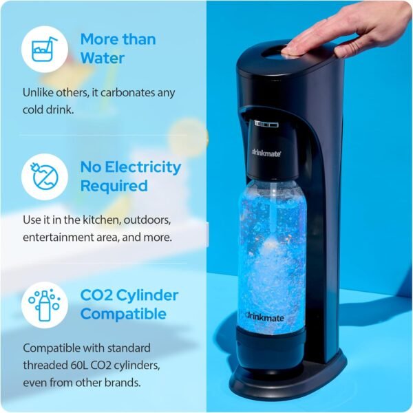 71sZ-BfG49L._AC_SL1500_ Drinkmate OmniFizz review sparkling beverage maker CO2 bundle for creative carbonated drinks