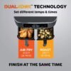 71xOSSGVWzL._AC_SL1500_ Ninja DZ201 Foodi Air Fryer Review DualZone Technology for Perfect Cooking
