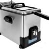 71y9rdK79EL._AC_SL1500_ Kalorik Pro 4.2 Quart Triple-Basket Deep Fryer review with Oil Filtration System