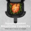 81-vwdWwanL._AC_SL1500_ Chefman 2 Qt Mini Air Fryer review Compact Design with Digital Touch Controls