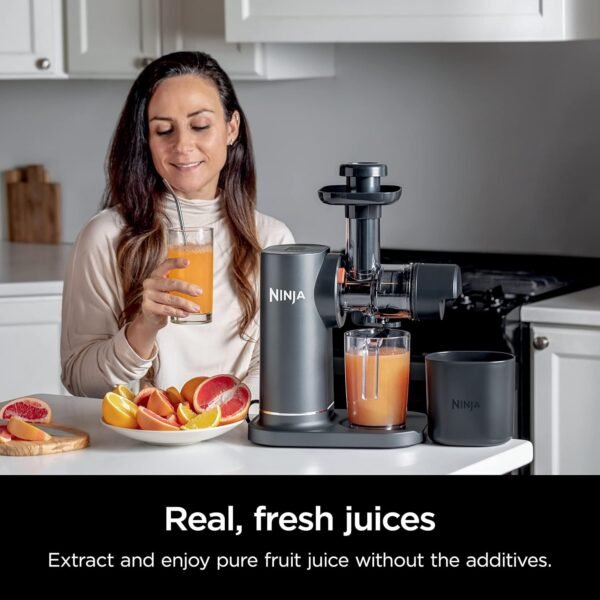 81-ynjL6gCL._SL1500_ Ninja JC151 Cold Press Juicer Review Powerful and Compact Masticating Juicer for Home Use