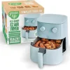 812XtJY7LSL.__AC_SX300_SY300_QL70_FMwebp_ GreenLife Mechanical Air Fryer review 2024 compact 4.5QT family-sized nonstick kitchen essential