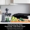 813NICdebL._SL1500_ Ninja JC151 Cold Press Juicer Review Powerful and Compact Masticating Juicer for Home Use