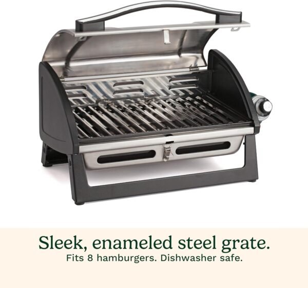 814Rl0VgL._AC_SL1500_ Cuisinart Grillster Portable Gas Grill review compact propane BBQ for camping and tailgating