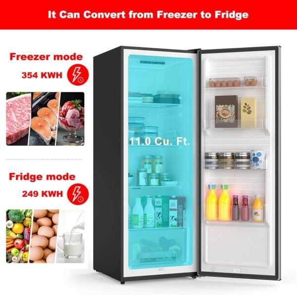 81BaW5EVRuS._AC_SL1500_ Galanz GLF11US2A16 Convertible Refrigerator Freezer Review Perfect for Compact Spaces