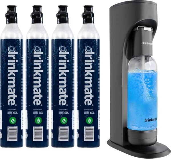 81C6CvdDgDL._AC_SL1500_ Drinkmate OmniFizz review sparkling beverage maker CO2 bundle for creative carbonated drinks