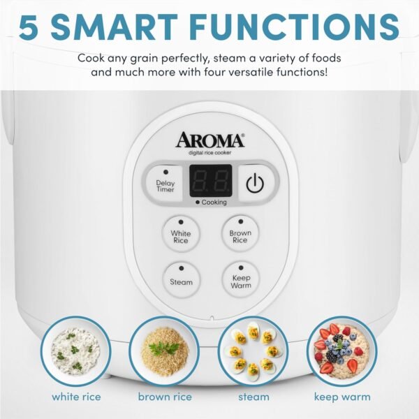 81CVPLihQQL._AC_SL1500_ Best Digital Rice Cooker Review AROMA ARC-914D Compact and Versatile Cooking Solution