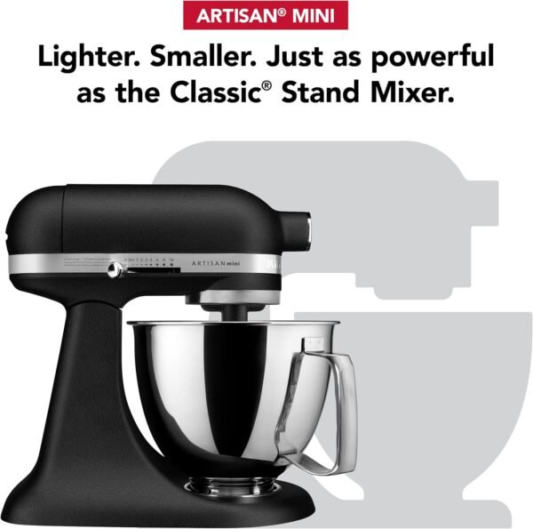 81Hp51Cut3L._AC_SL1500_ KitchenAid Artisan Mini Stand Mixer Review Best for Compact Kitchens and Versatile Baking