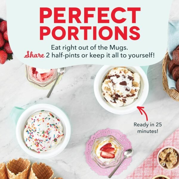 81JM2q2A43L._AC_SL1500_ DASH My Mug Ice Cream Maker review compact soft serve machine for homemade treats