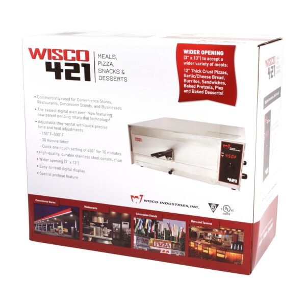 81OqIpr-WNL._SL1500_ Wisco 421 Pizza Oven Review Compact and Versatile Countertop Appliance for Perfect Pizzas
