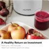 81a5b0q5n6L._AC_SL1500_ Hurom H400 Easy Clean Slow Juicer review Quiet Masticating Juicer for Fruits