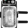 81bj-nkuVmL._AC_SL1500_ Kalorik Pro 4.2 Quart Triple-Basket Deep Fryer review with Oil Filtration System