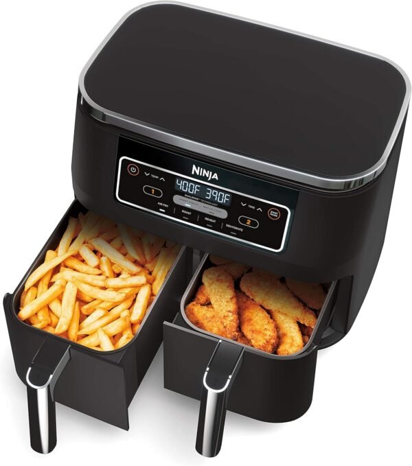 81i39vRv0DS._AC_SL1500_ Ninja DZ201 Foodi 8-Quart Air Fryer Review with DualZone Technology Insights