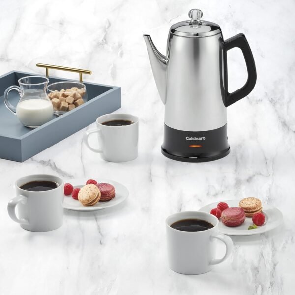 81iC76R1hcL._AC_SL1500_ Cuisinart Classic 12 Cup Percolator PRC-12N Review Stainless Steel Coffee Maker Insights