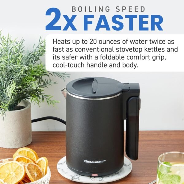 81qsUOb1OxL._AC_SL1500_ Elite Gourmet Electric Kettle EKT719 Review Compact Dual Voltage Design for Travel and Home Use