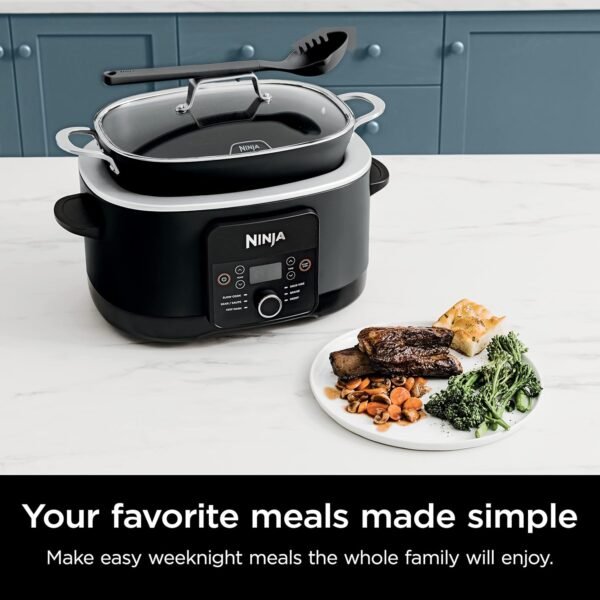 81wc2L92W-L._AC_SL1500_ Ninja MC1010 Foodi Multi-Cooker Review Versatile 6-in-1 Slow Cooker Features Explored