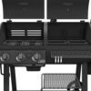 81wlO4vrBvL._AC_SL1500_ Oklahoma Joe's Canyon Combo Charcoal and Gas Smoker Grill review for grilling enthusiasts
