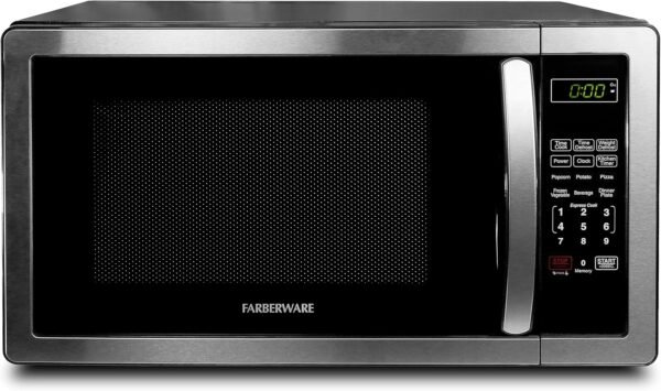 81xxOPvz9L._AC_SL1500_-1 Farberware Classic Microwave Oven 1.1 Cu. Ft. 1000-Watt Stainless Steel review