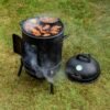 911GfCek6-L._AC_SL1500_ Comprehensive review of the Char-Broil Bullet Charcoal Smoker 16-inch for outdoor cooking enthusiasts